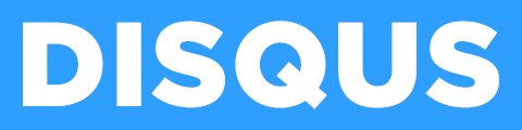 disqus logo white blue